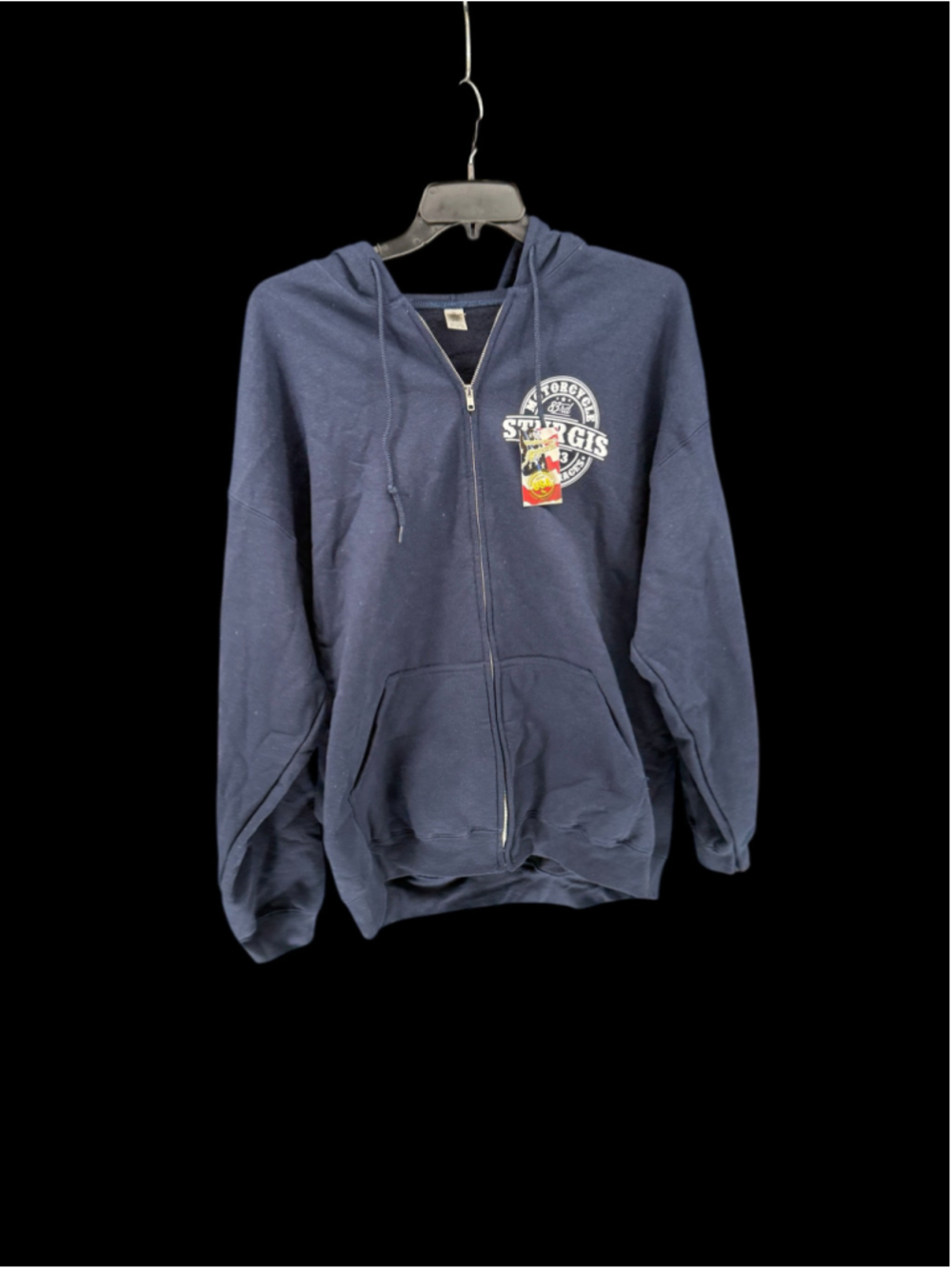 Men's Gildan Sturgis 2023 Rally Hoodie XXL Navy Blue